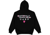 Emotionally Unavailable x Squid Games Dalgona Candy Hoodie Black