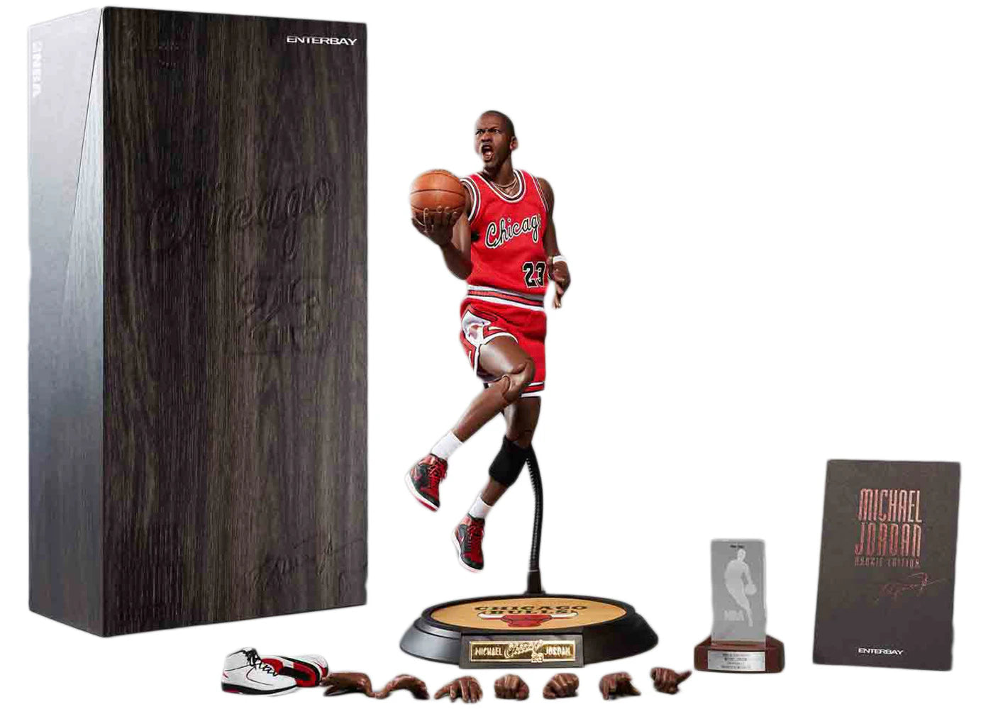 Enterbay 1/6 Real Masterpiece - NBA Collection Michael Jordan - Rookie Limited Edition Action Figure (RM-1072)