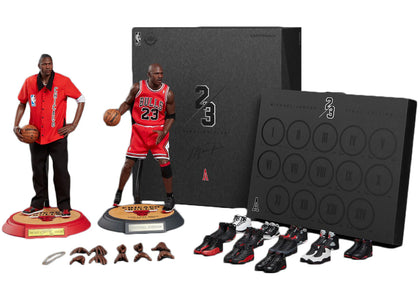Enterbay NBA Final Edition Michael Jordan Chicago Bulls Away 1/6 Action Figure Set - authentic Enterbay sneakers