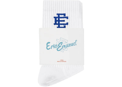 Eric Emanuel EE 3-Pack Crew Socks (3 Pack) White