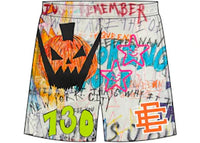 Eric Emanuel EE Asspizza Halloween Short Multicolor