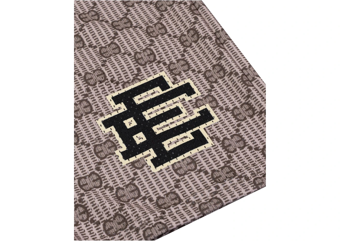 Eric Emanuel EE Baggy Short Beige EE Print/Black - vue secondaire B