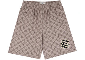 Eric Emanuel EE Baggy Short Beige EE Print/Black