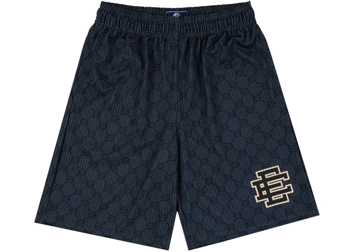 Eric Emanuel EE Baggy Short Black EE Print/Black - vue secondaire A