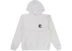 Eric Emanuel EE Basic Hoodie White/Black - vue 360