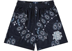 Eric Emanuel EE Basic Short Black Paisley/Silver