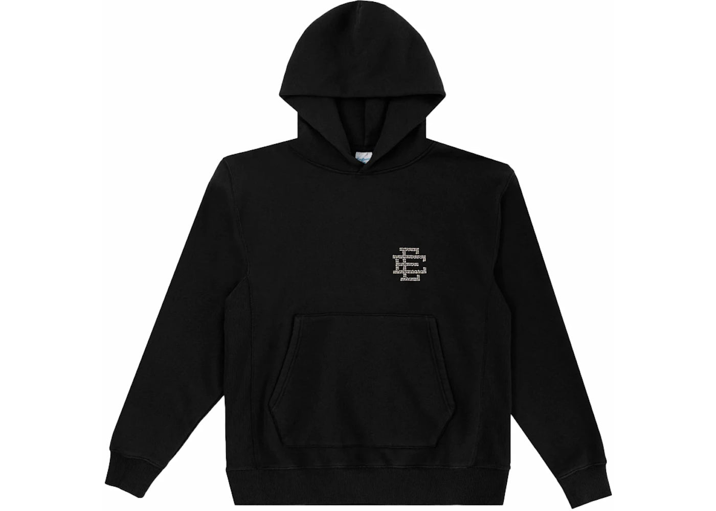 Eric Emanuel EE Basic Swarovski Hoodie Black - vue secondaire A