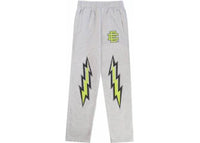 Eric Emanuel EE Basic Sweatpant Gray/Lime Bolt