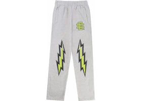 Eric Emanuel EE Basic Sweatpant Gray/Lime Bolt