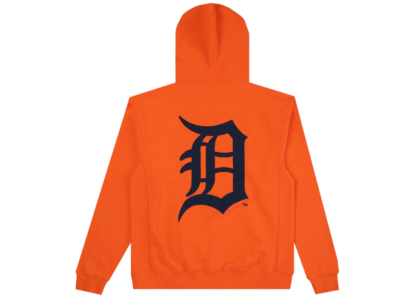 Eric Emanuel EE Detroit Tigers Hoodie Orange/Navy - vue secondaire B