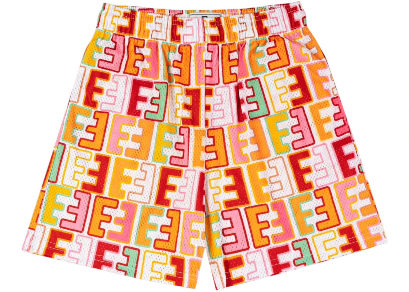 Eric Emanuel EE Pattern Basic Short White/Multicolor - vue secondaire A