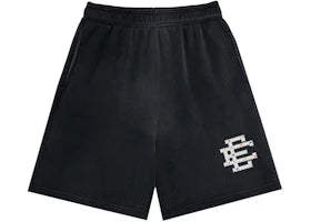 Eric Emanuel EE Rhinestone Sweatshort Black/White