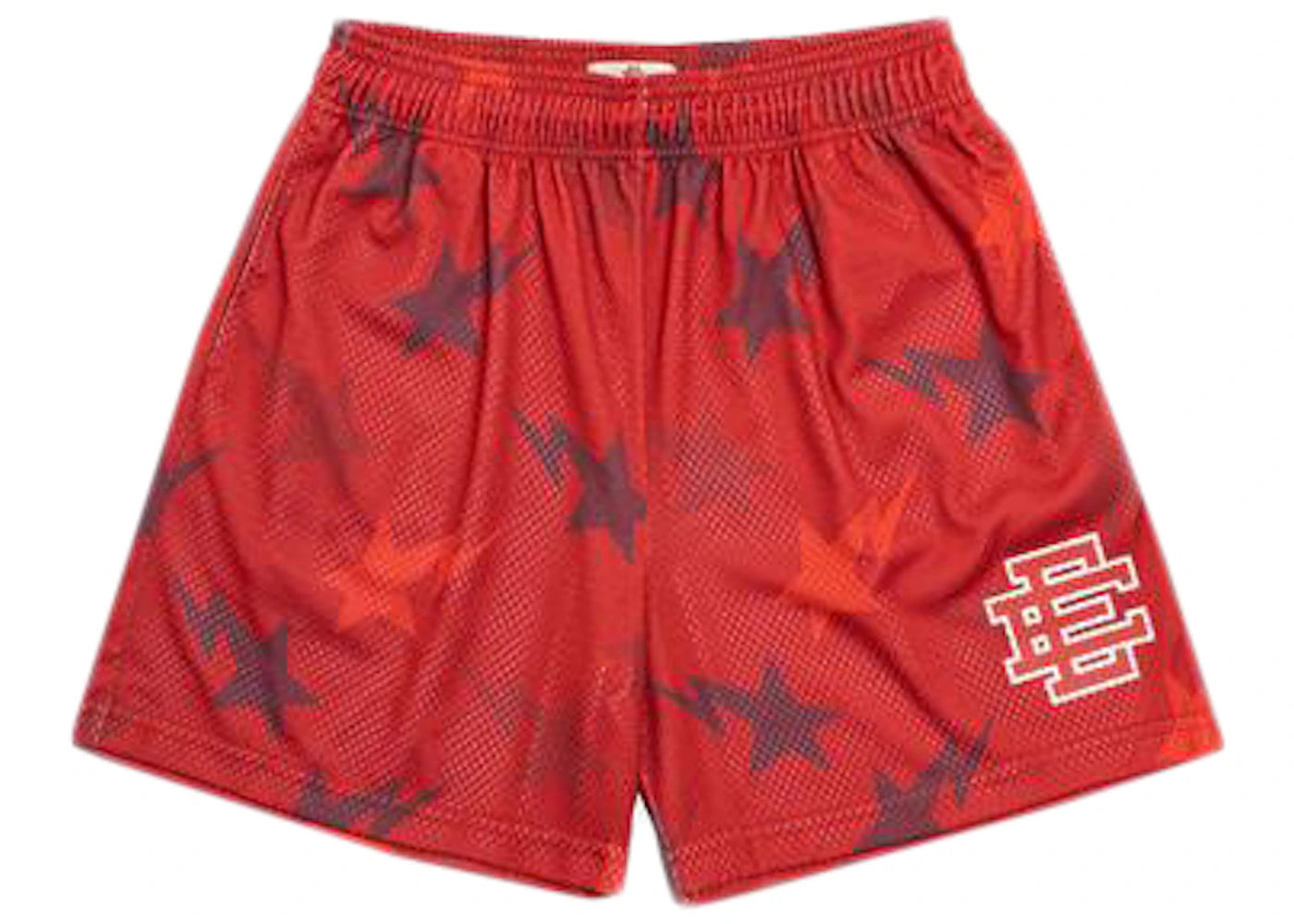 Eric Emanuel x BAPE EE Basic Short Red - vue secondaire A