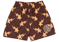 Eric Emanuel x BAPE Miami Basic Short Brown/Yellow