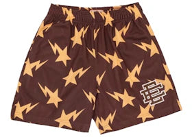 Eric Emanuel x BAPE Miami Basic Short Brown/Yellow