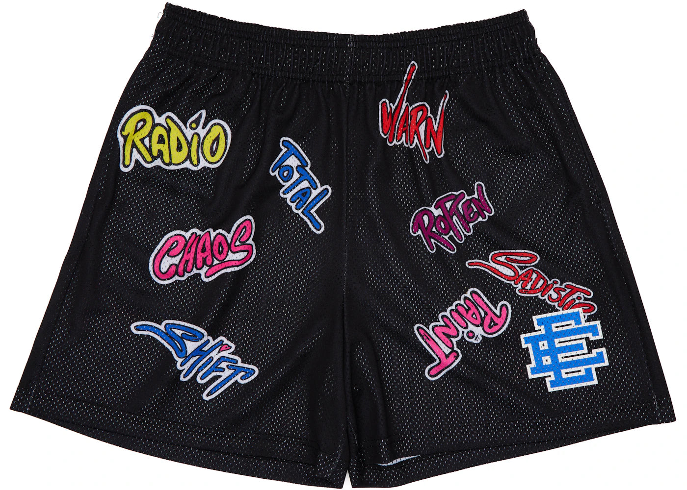 Eric Emanuel x Matty Boy EE Shorts Black/Blue - vue 360