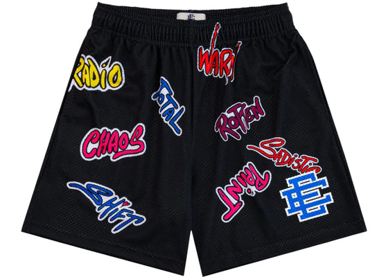 Eric Emanuel x Matty Boy EE Shorts Black/Blue sneakers - authentic Eric Emanuel shoes
