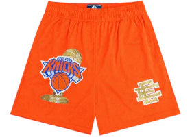 Eric Emanuel x New York Knicks Champ Shorts Orange/Gold