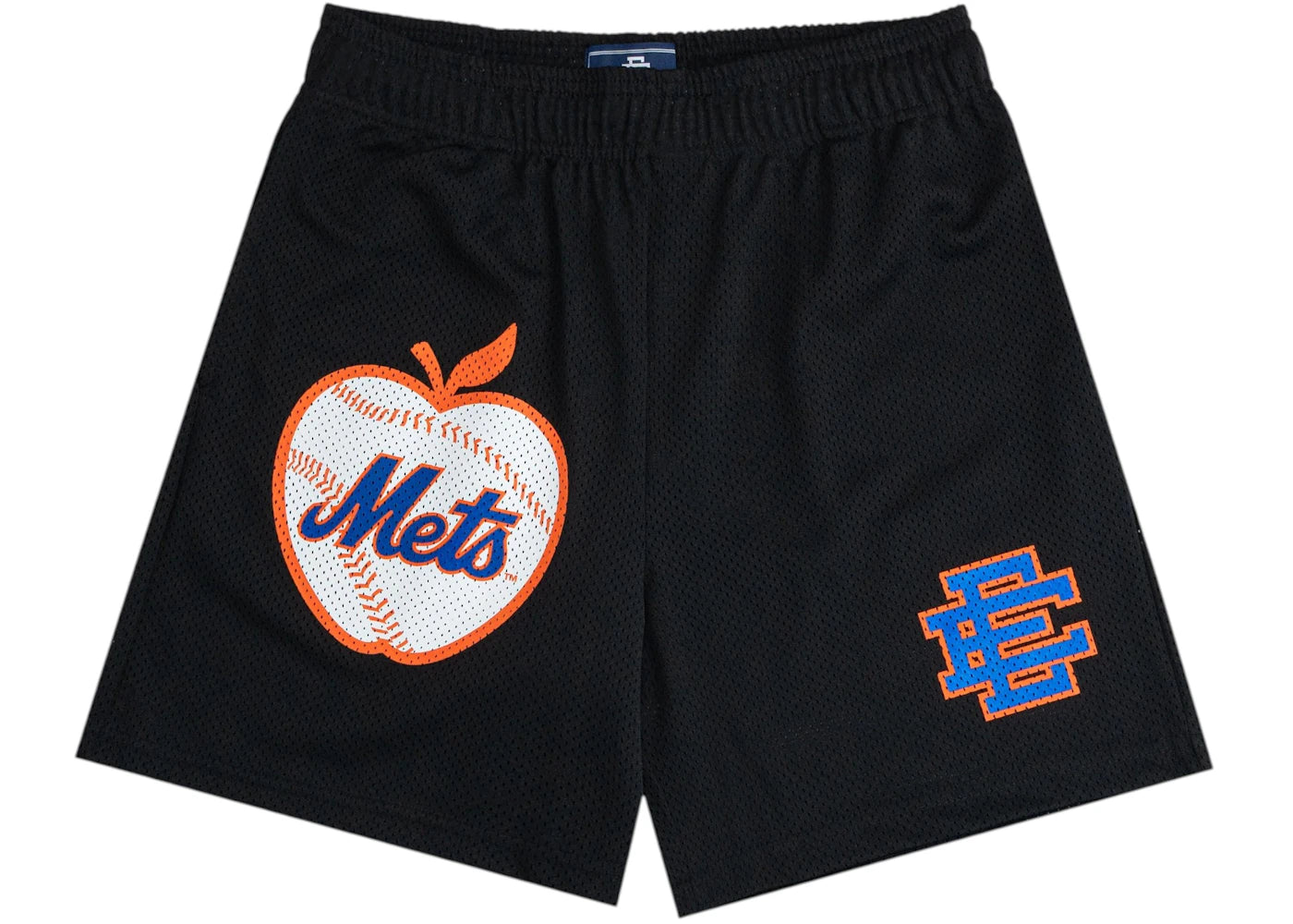 Eric Emanuel x New York Mets Short Black Blue - vue 360