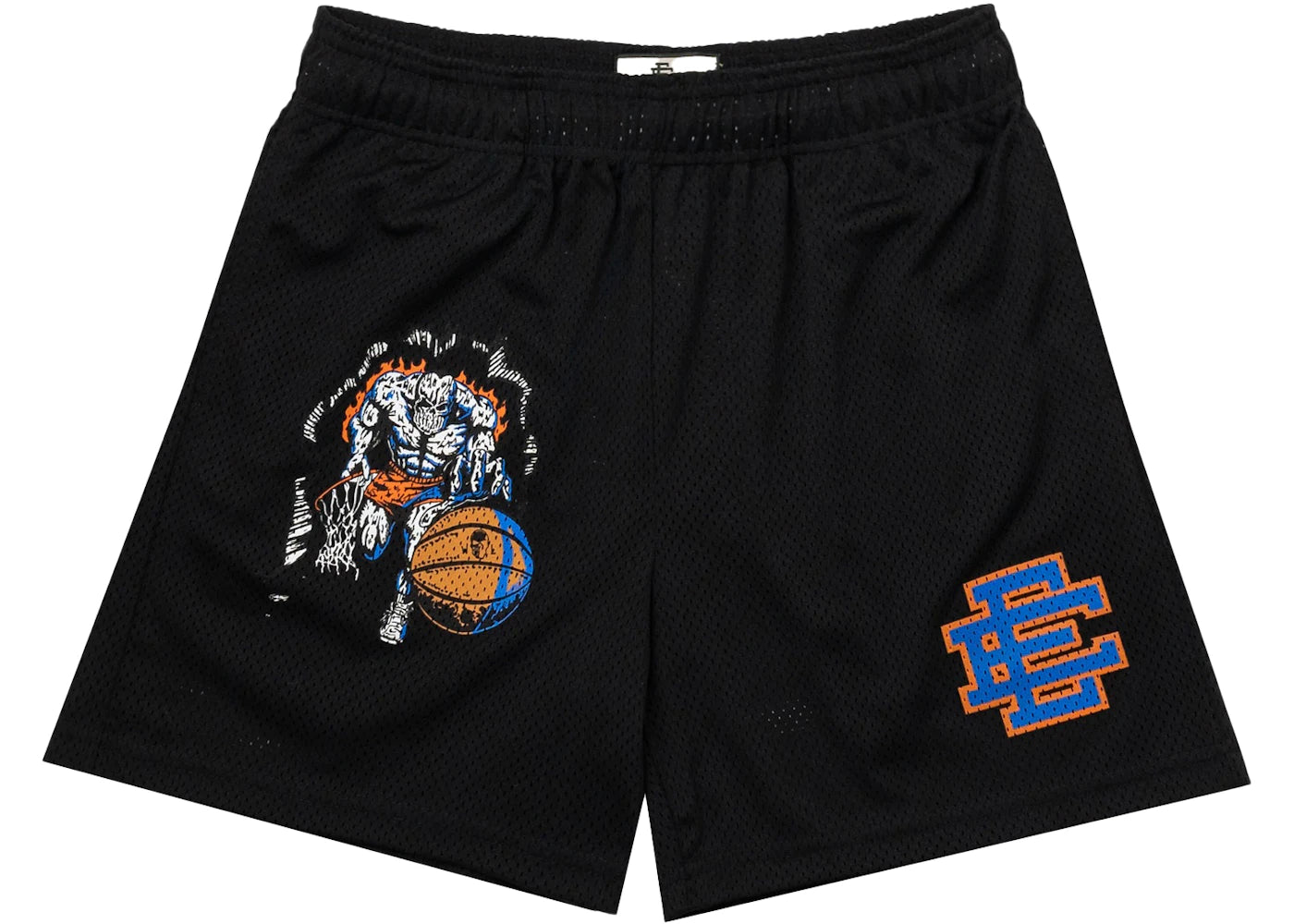 Eric Emanuel x Warren Lotas Basic Short Black - vue secondaire A