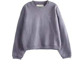 ERL Script Crewneck Sweatshirt Purple