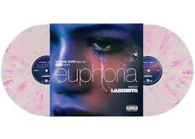 Euphoria Season 1 (Original Score From HBO Series) 2XLP Vinyl Pink Marble - vue 360