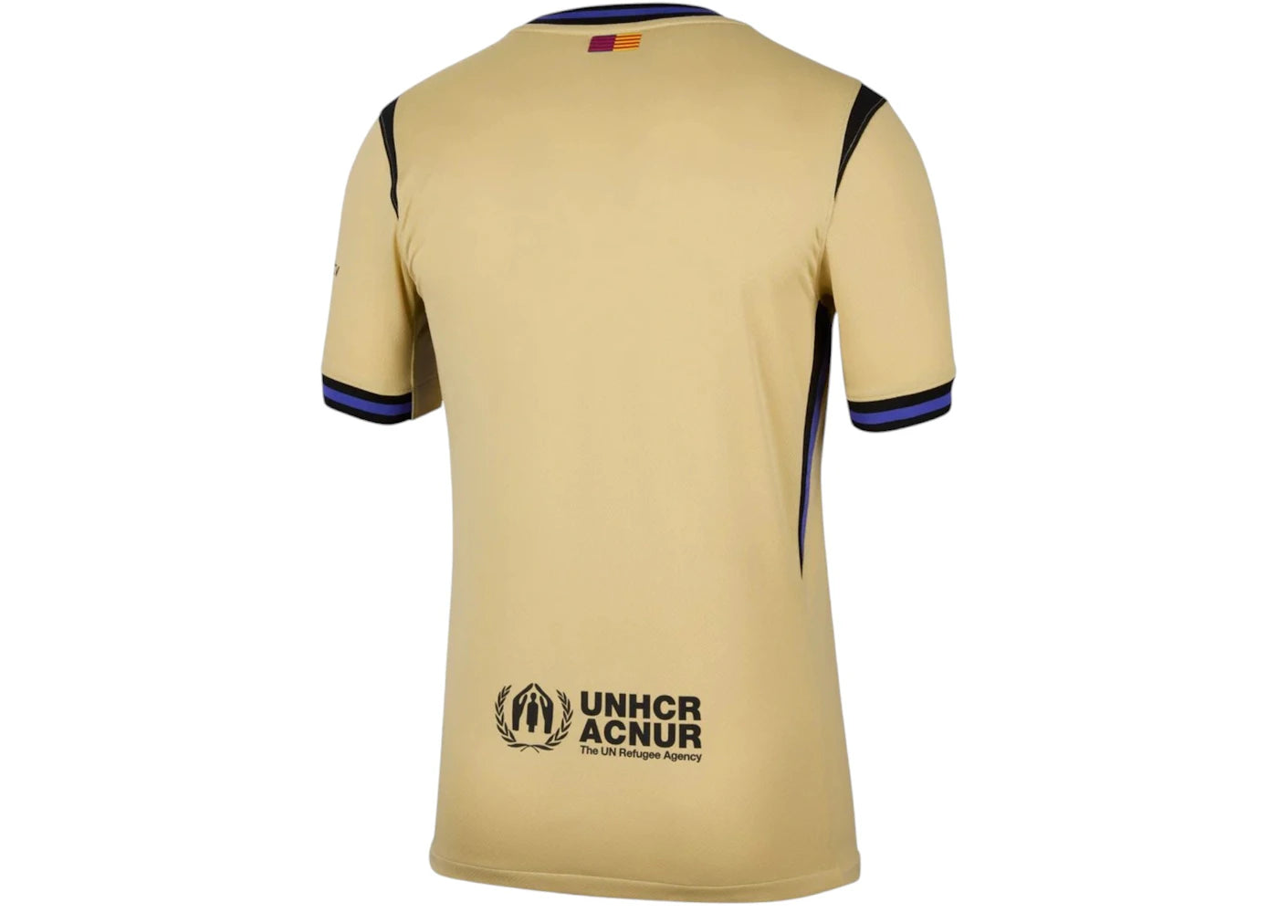 FC Barcelona x Kobe Bryant 2025/26 Stadium Away Replica Jersey Team Gold/Team Gold/Persian - vue secondaire A