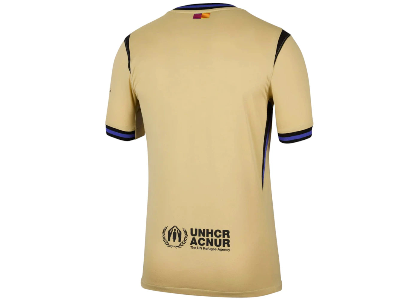 FC Barcelona x Kobe Bryant UCL Stadium Replica Away 2025/26 Jersey Yellow - vue secondaire A
