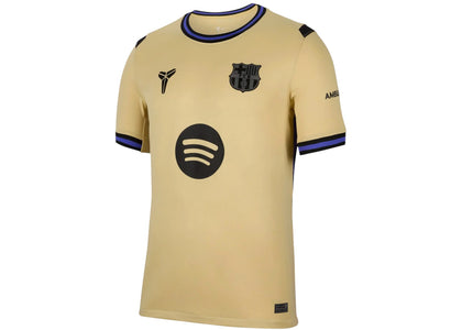 FC Barcelona x Kobe Bryant UCL Stadium Replica Away 2025/26 Jersey Yellow - authentic FC Barcelona apparel