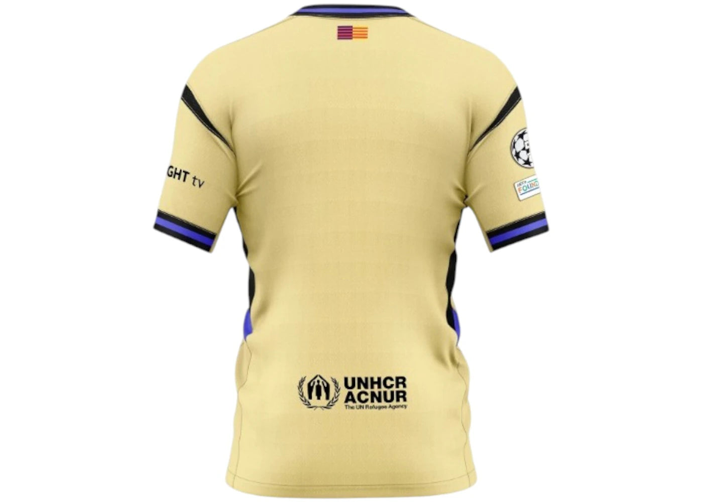 FC Barcelona x Kobe Bryant UCL Match Authentic Away 2025/26 Jersey Yellow