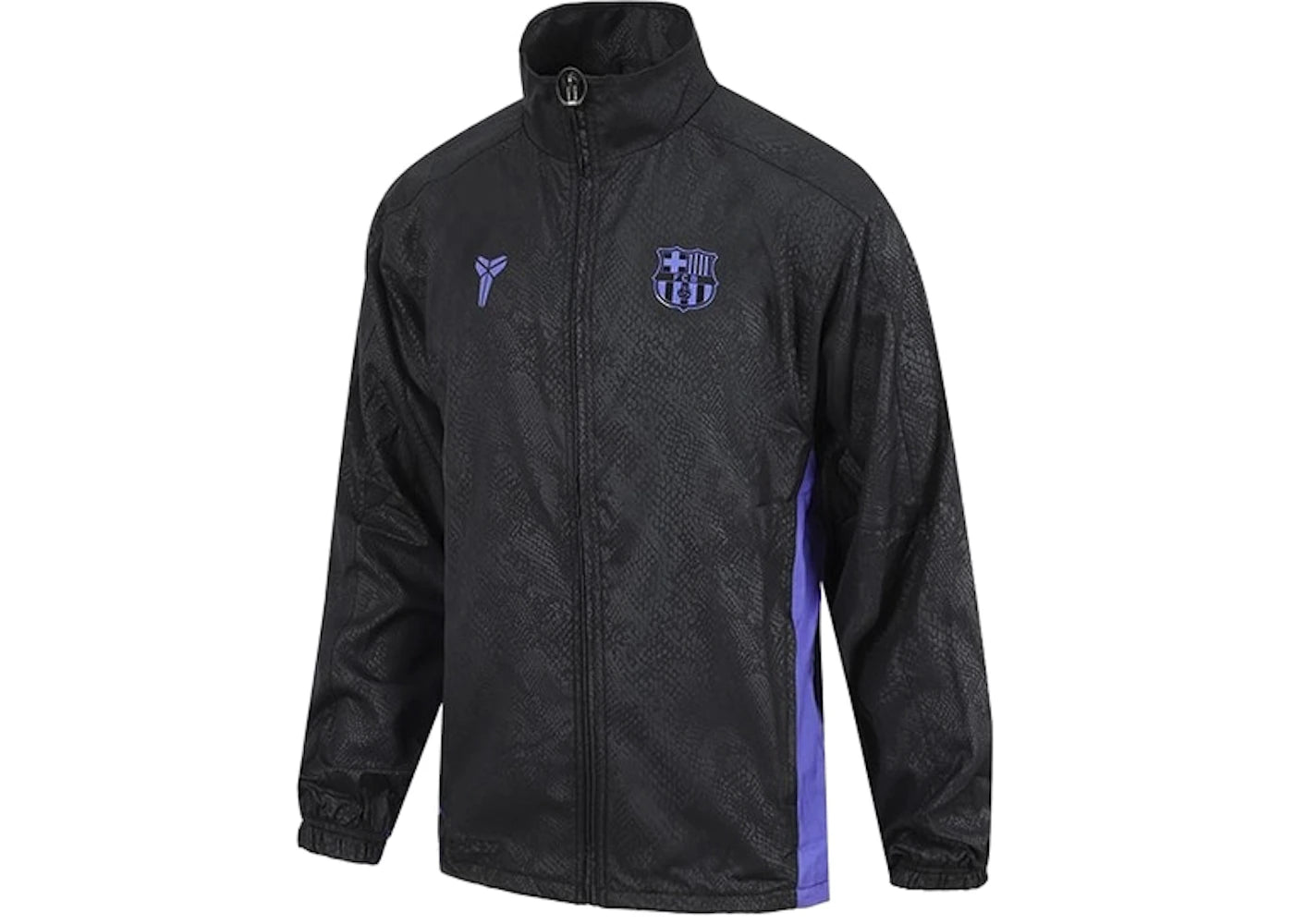 FC Barcelona x Nike Kobe Bryant GX Jacket Black/Purple - vue 360