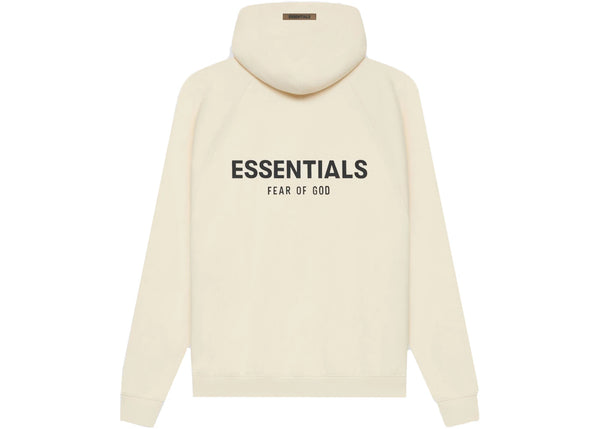 Fear of God Essentials Pull-Over Hoodie (SS21) Cream/Buttercream sneakers - authentic Fear of God shoes