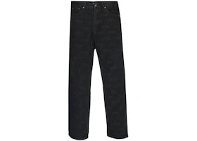 FTP All Over Denim Pant Black
