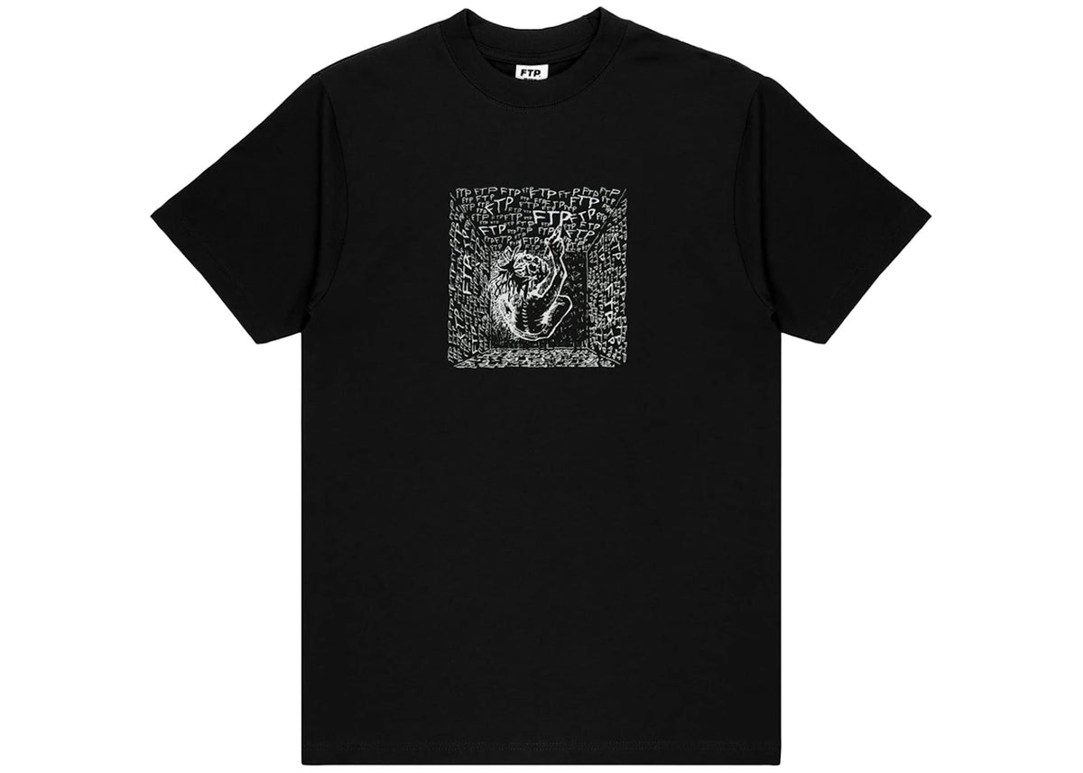 FTP Asylum Tee Black - vue secondaire B