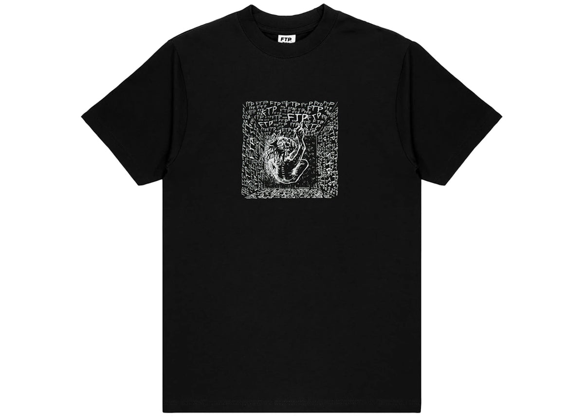 FTP Asylum Tee Black - vue secondaire A