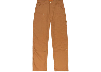 FTP Embossed Logo Work Pant Brown - product view 2