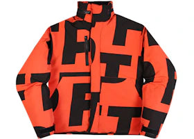 FTP Jumbo Puffer Jacket Orange