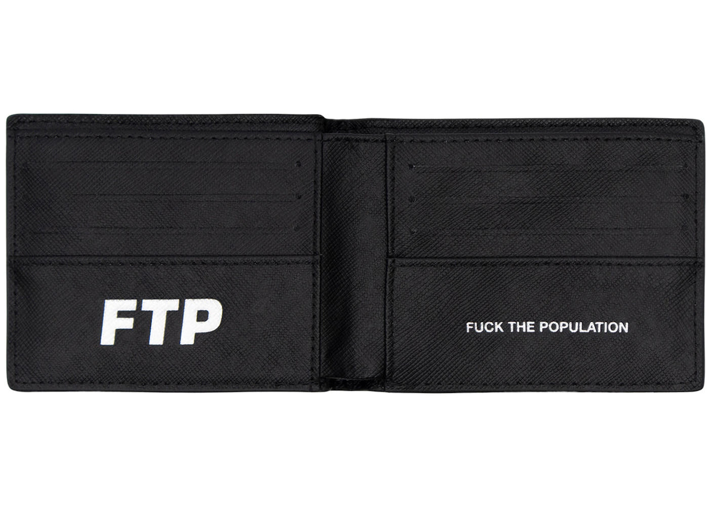 FTP Logo Repete Wallet Black - vue secondaire A