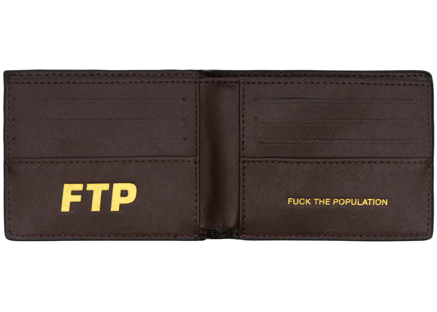 FTP Logo Repete Wallet Brown - vue secondaire B