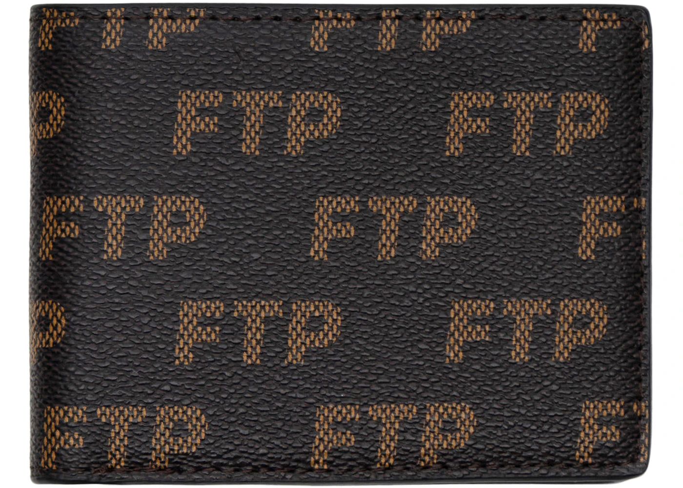 FTP Logo Repete Wallet Brown - vue secondaire A