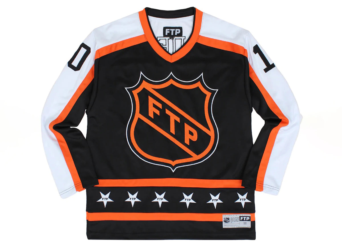 FTP Made In Hell Hockey Jersey Black - vue secondaire A