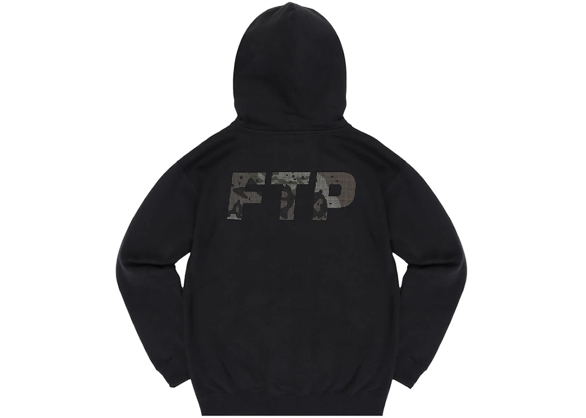 FTP Night Camo Logo Pullover Black - vue secondaire B