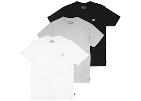 FTP Pro Club Tee (3 Pack) Multicolor