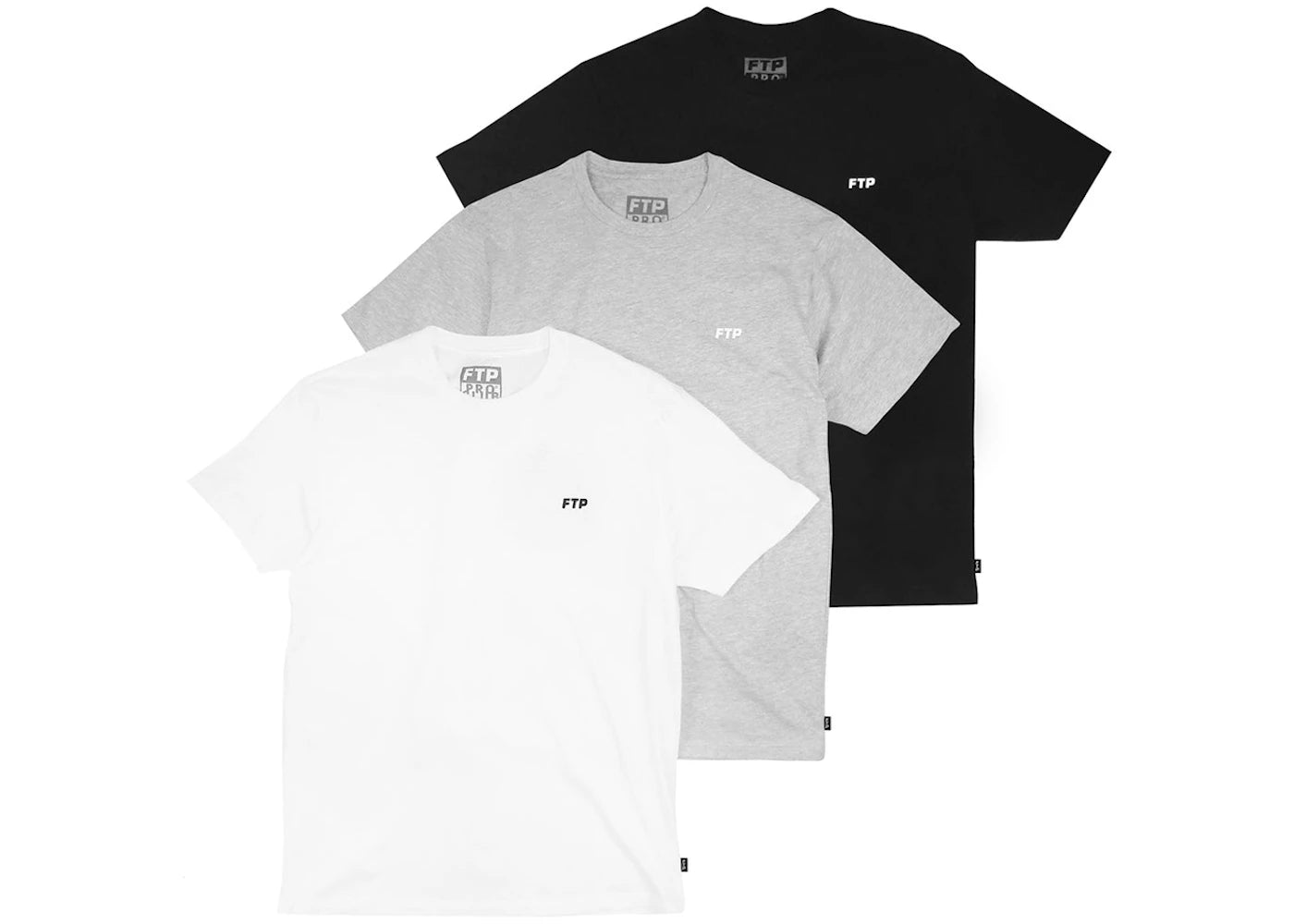 FTP Pro Club Tee (3 Pack) Multicolor - vue secondaire A