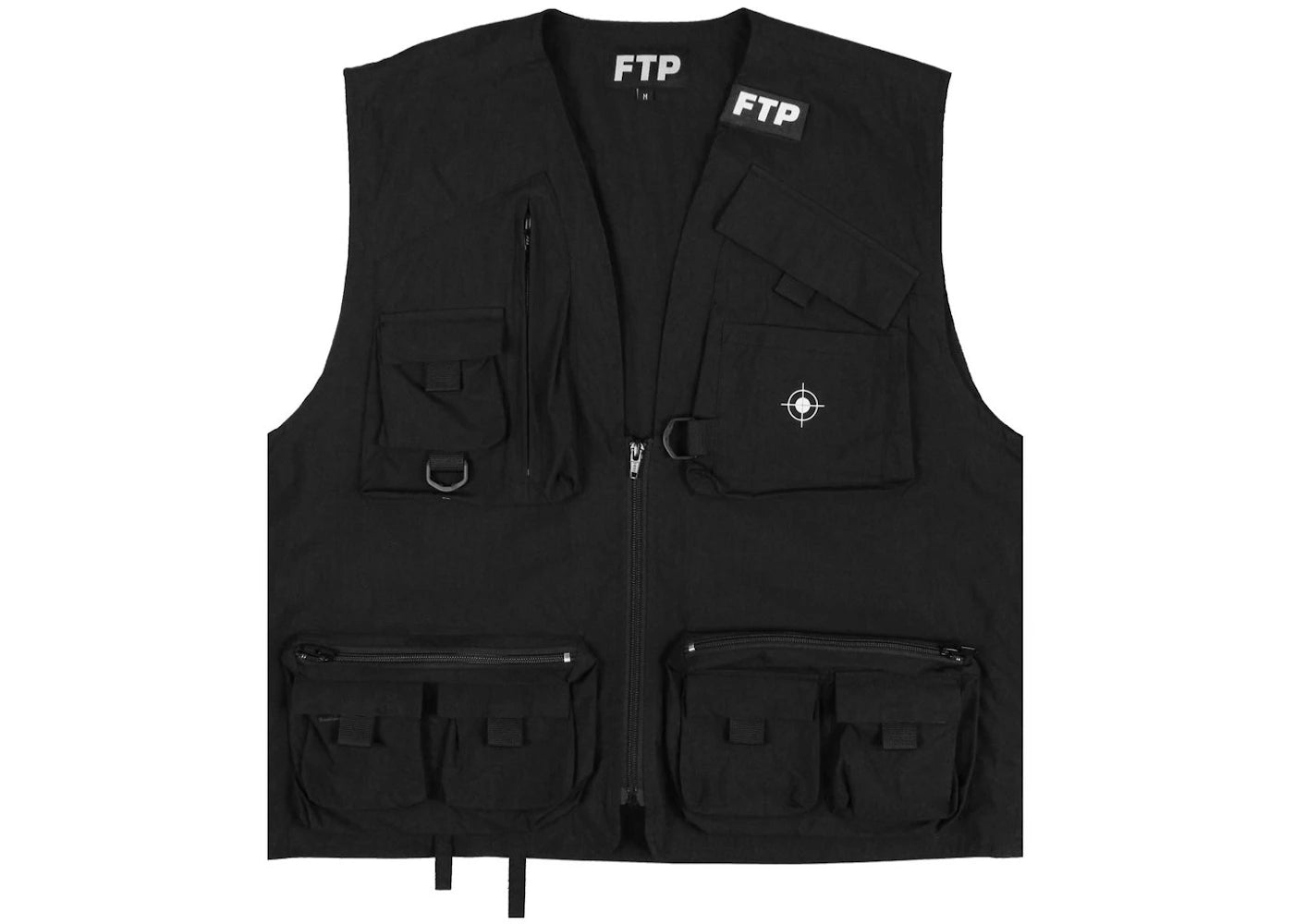 FTP Tactical Vest Black - vue secondaire A