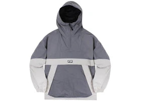 FTP Two Tone Waterproof Anorak Grey - vue 360