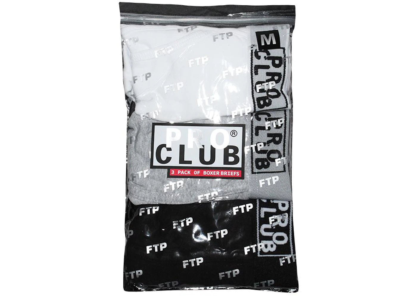 FTP x Pro Club Boxer Briefs (3 Pack) Multi - vue secondaire B