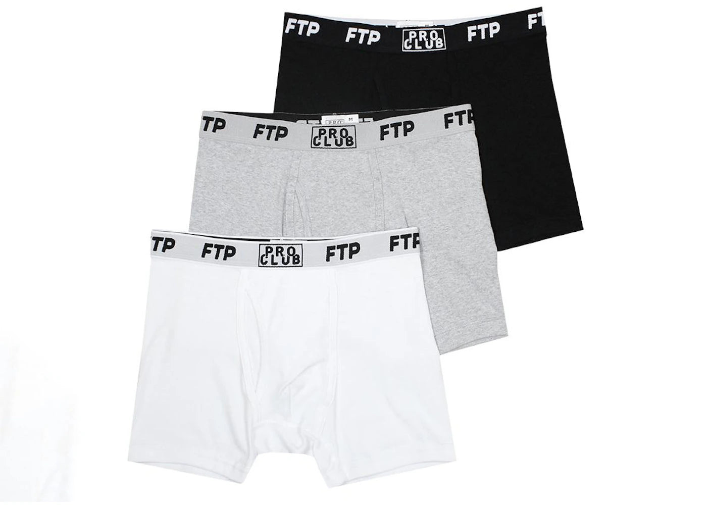 FTP x Pro Club Boxer Briefs (3 Pack) Multi - vue secondaire A