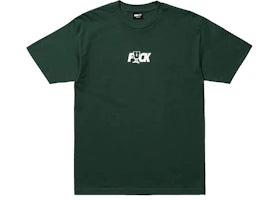 FTP x Undefeated U-Fuck Tee Green - vue 360