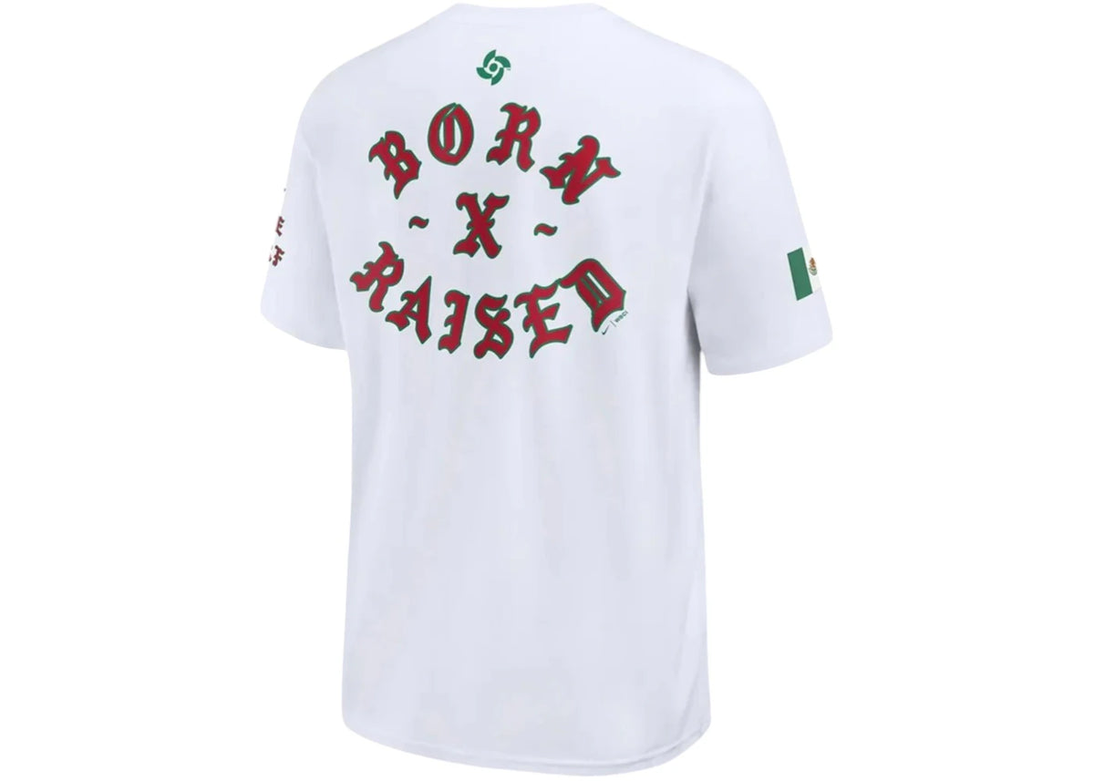 Fanatics x World Baseball Classic x Born x Raised Mexico Tee White - vue secondaire B